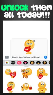 sexy stickers 2 iphone screenshot 4