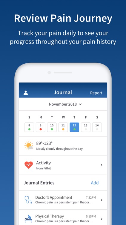 PainScale - Pain Tracker Diary screenshot-3