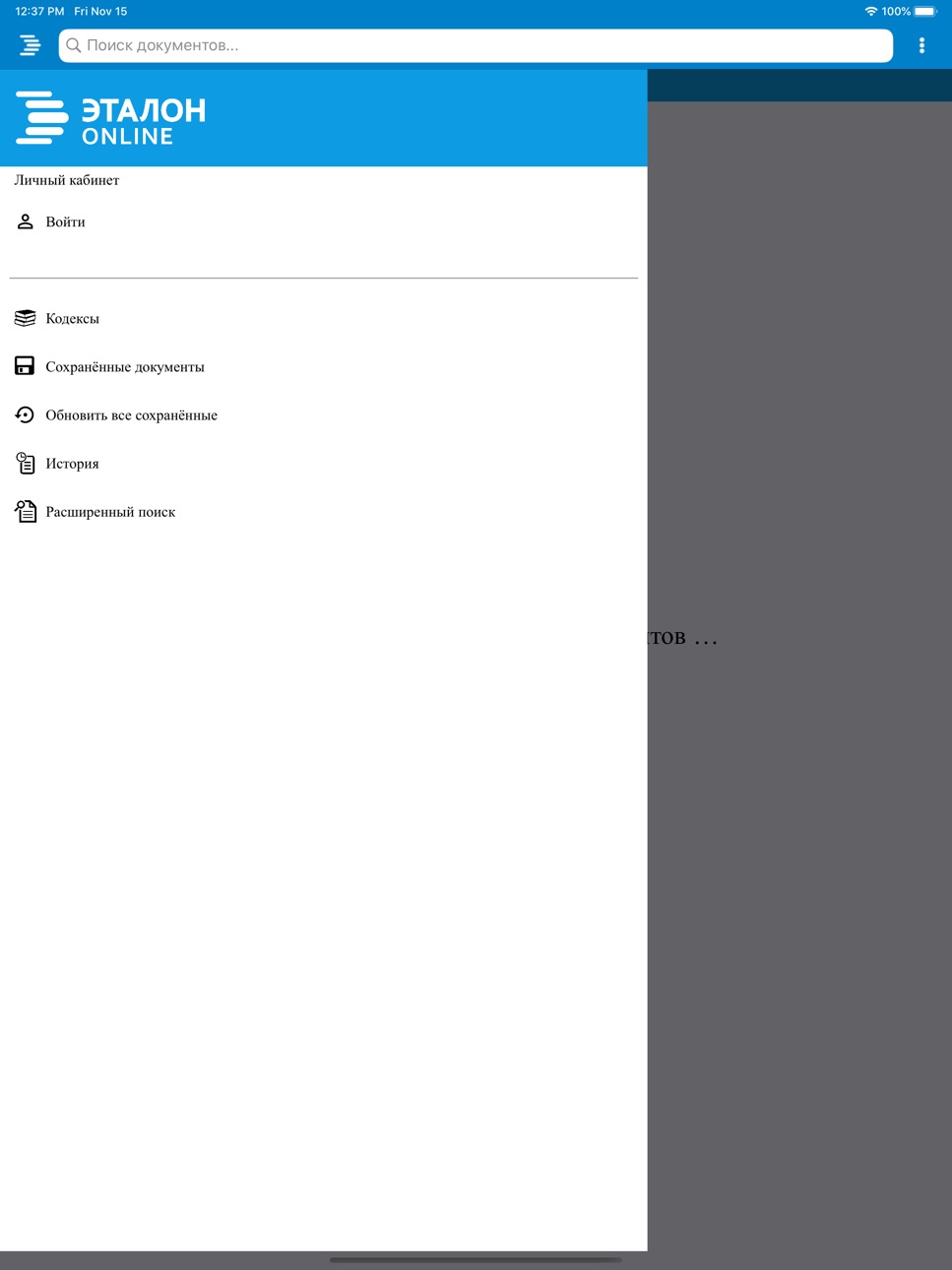 iPad screenshot