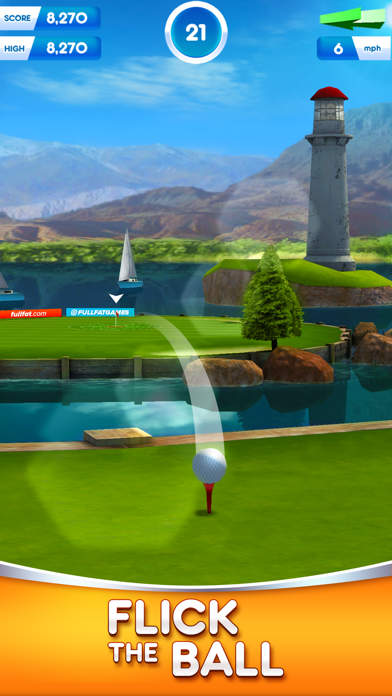 Screenshot #1 pour Flick Golf World Tour