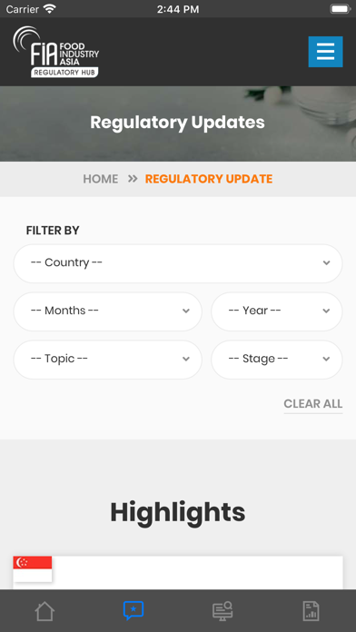 Screenshot #2 pour FIA Regulatory Hub