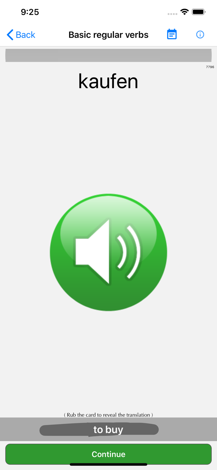 Verben - Trainer screenshot 5