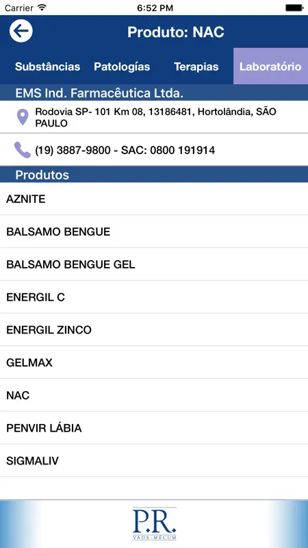PR Vade-mécum Brasil 2026 screenshot 2 of 3