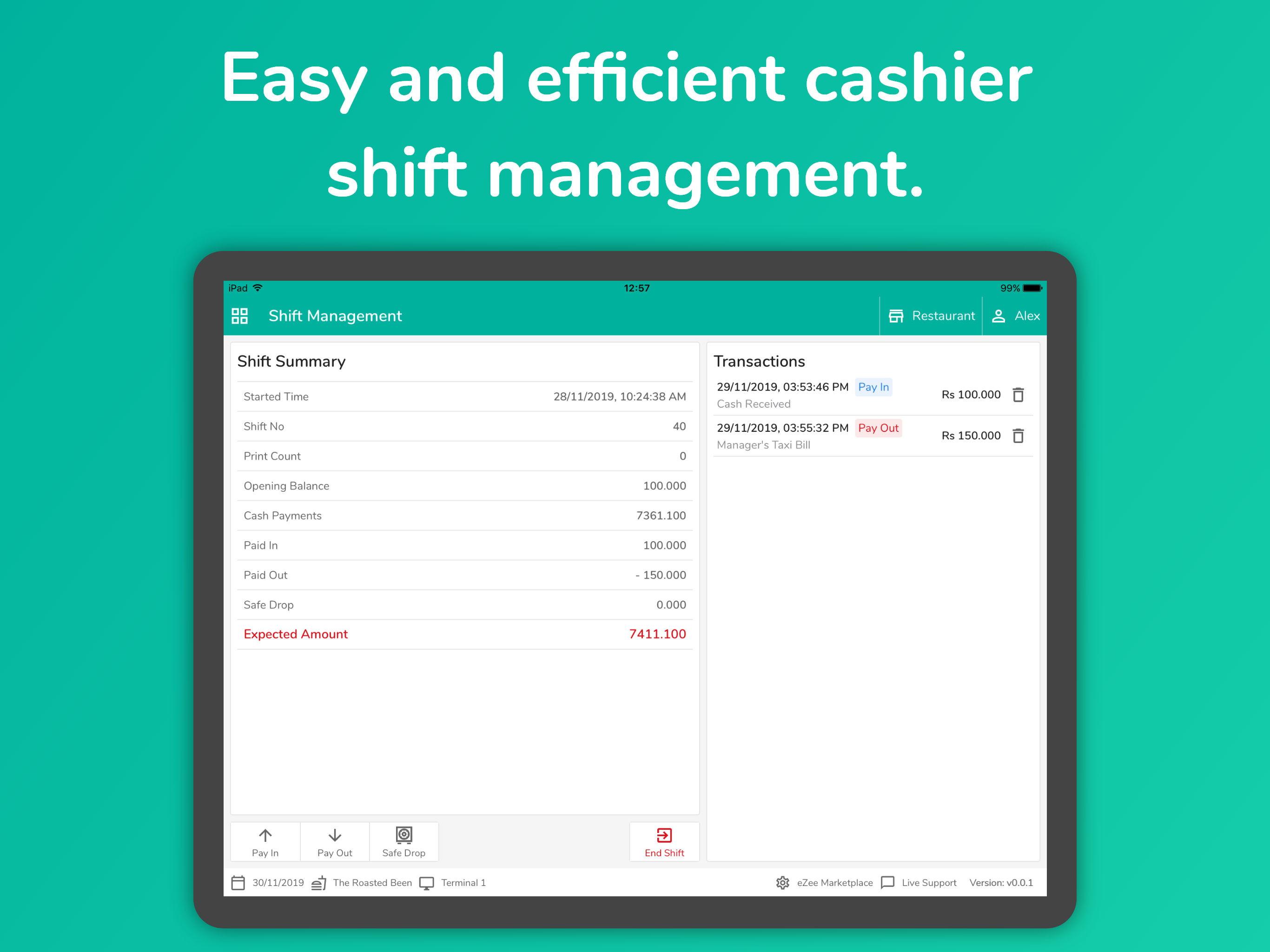 Restaurant POS App by eZee screenshot 8