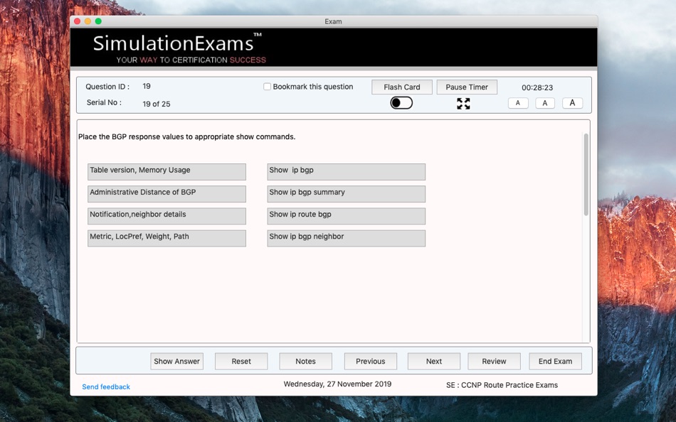 #6. SE : CCNP Route Practice Exams (macOS) 由: Anand Software and Training Pvt Lyd