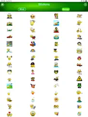 3d stickers lite, messages ipad resimleri 3