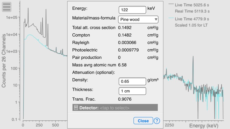 InterSpec Radiation Analysis screenshot-5