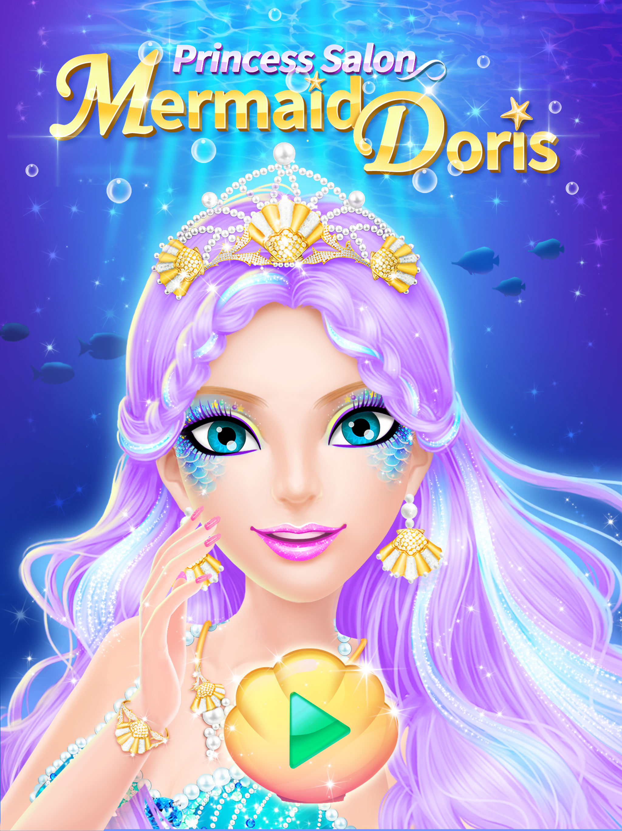 Princess Salon: Mermaid Doris screenshot 6
