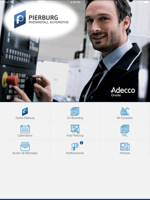 Adecco Pierburg screenshot 2