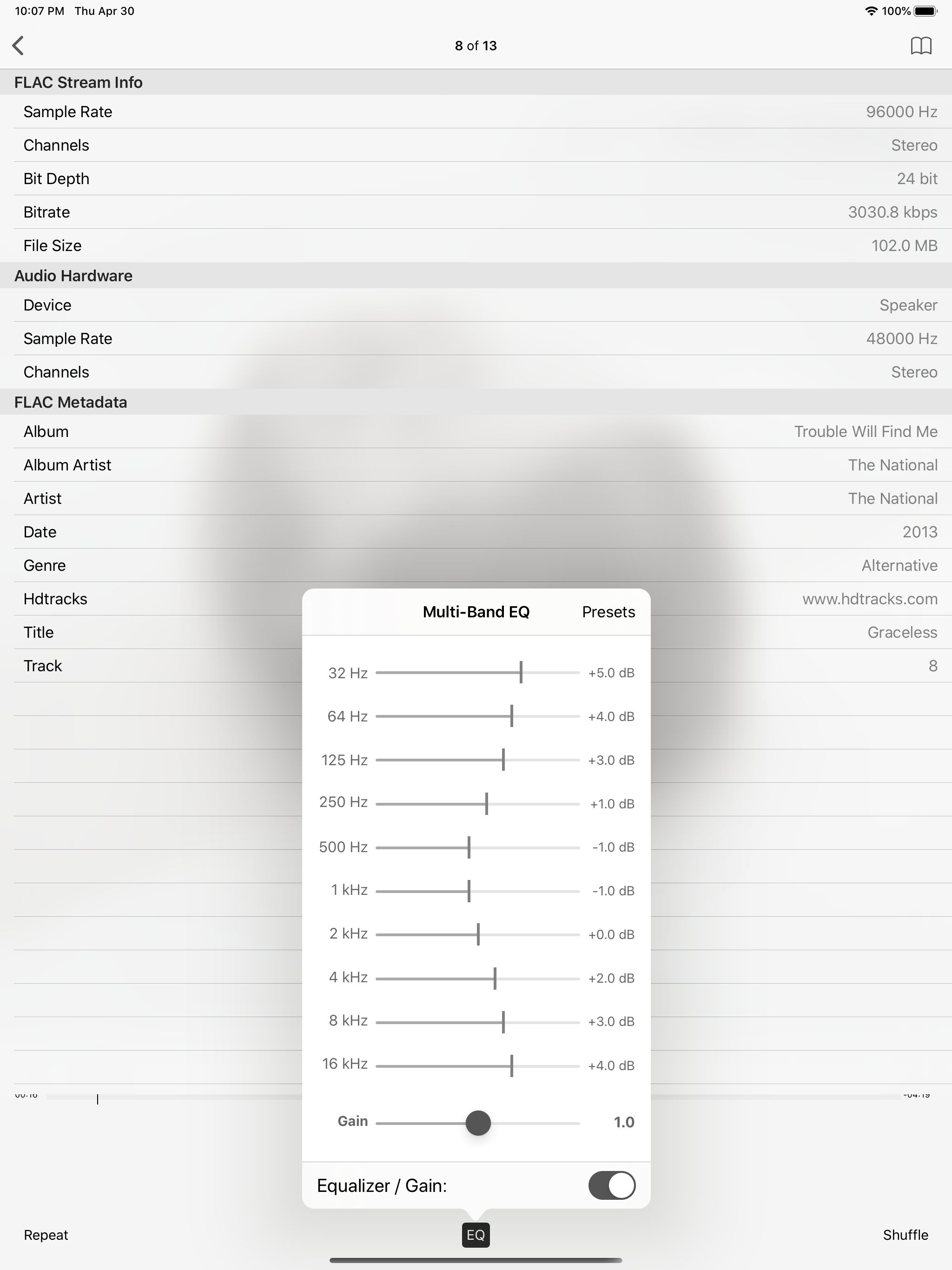FLAC Player screenshot 6