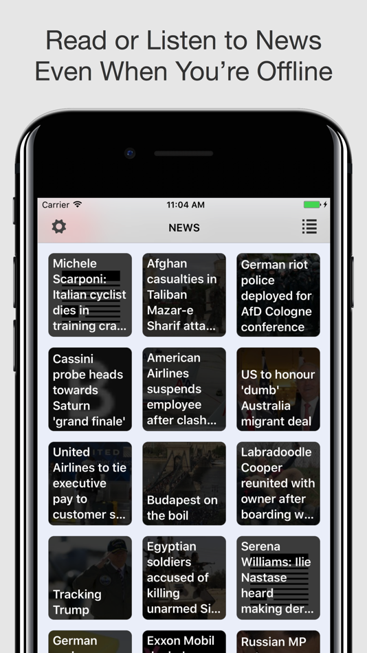 News Widget - Offline Reader - 1.5.1 - (iOS)