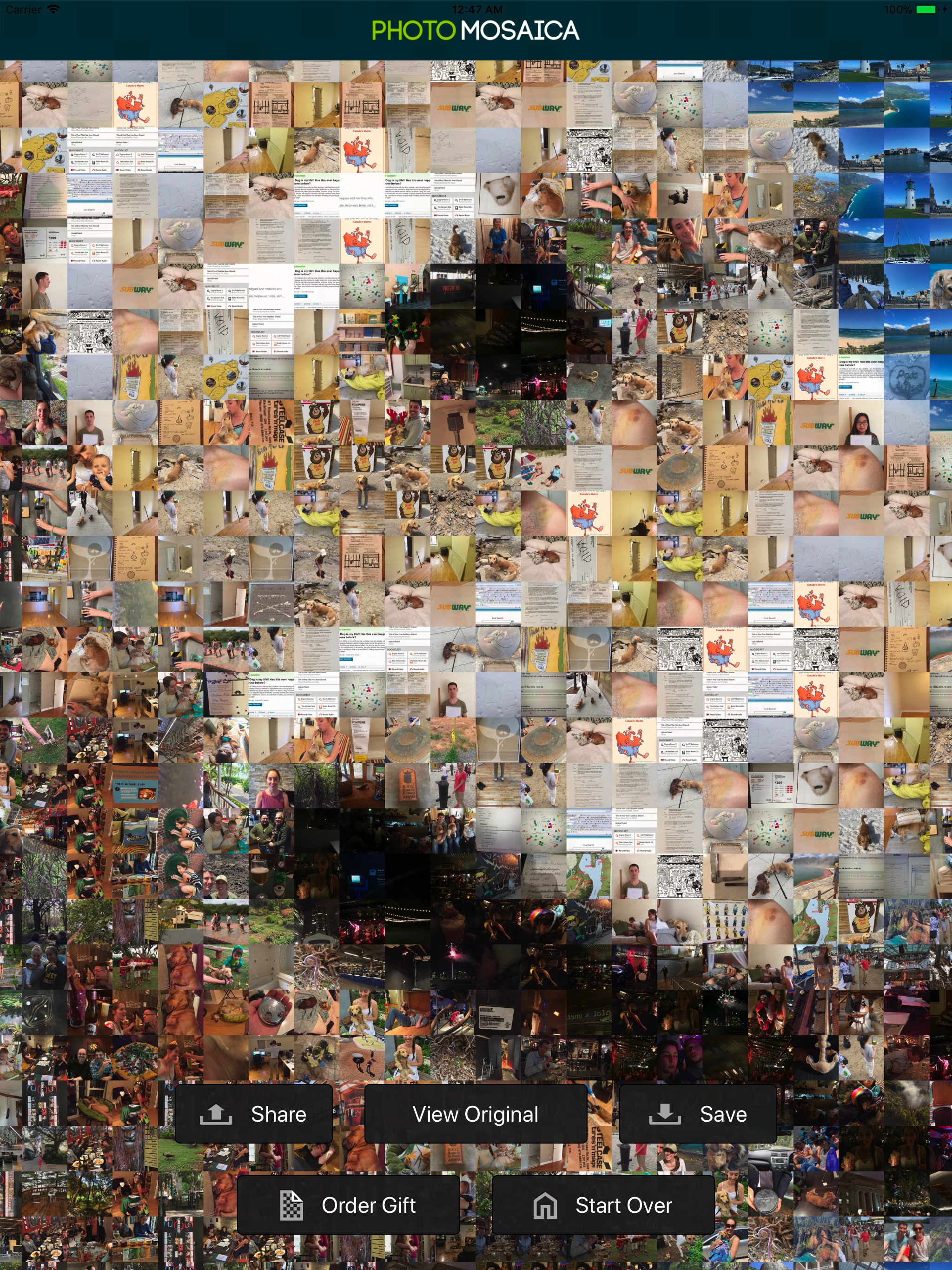 Photo Mosaica