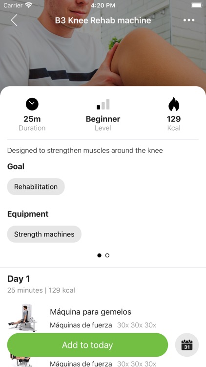 Nutrition Factors Grid Gym