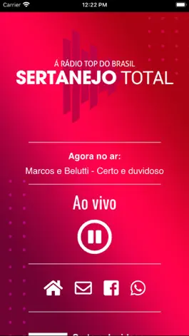 Game screenshot Rádio Sertanejo Total mod apk