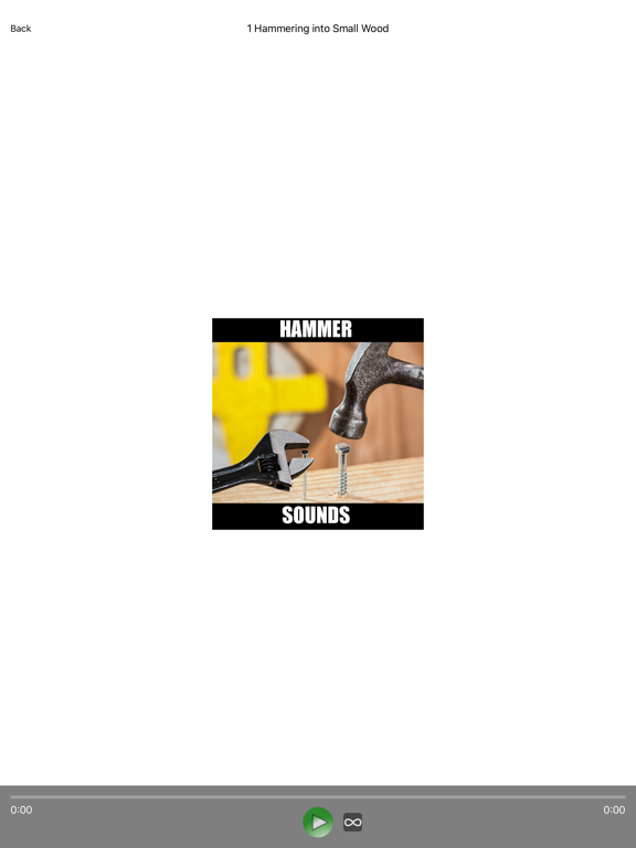 Screenshot #4 pour Hammer Sounds and Tool Sounds