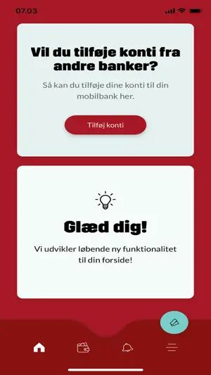 Mobilbank MiddelfartSparekasse screenshot 2