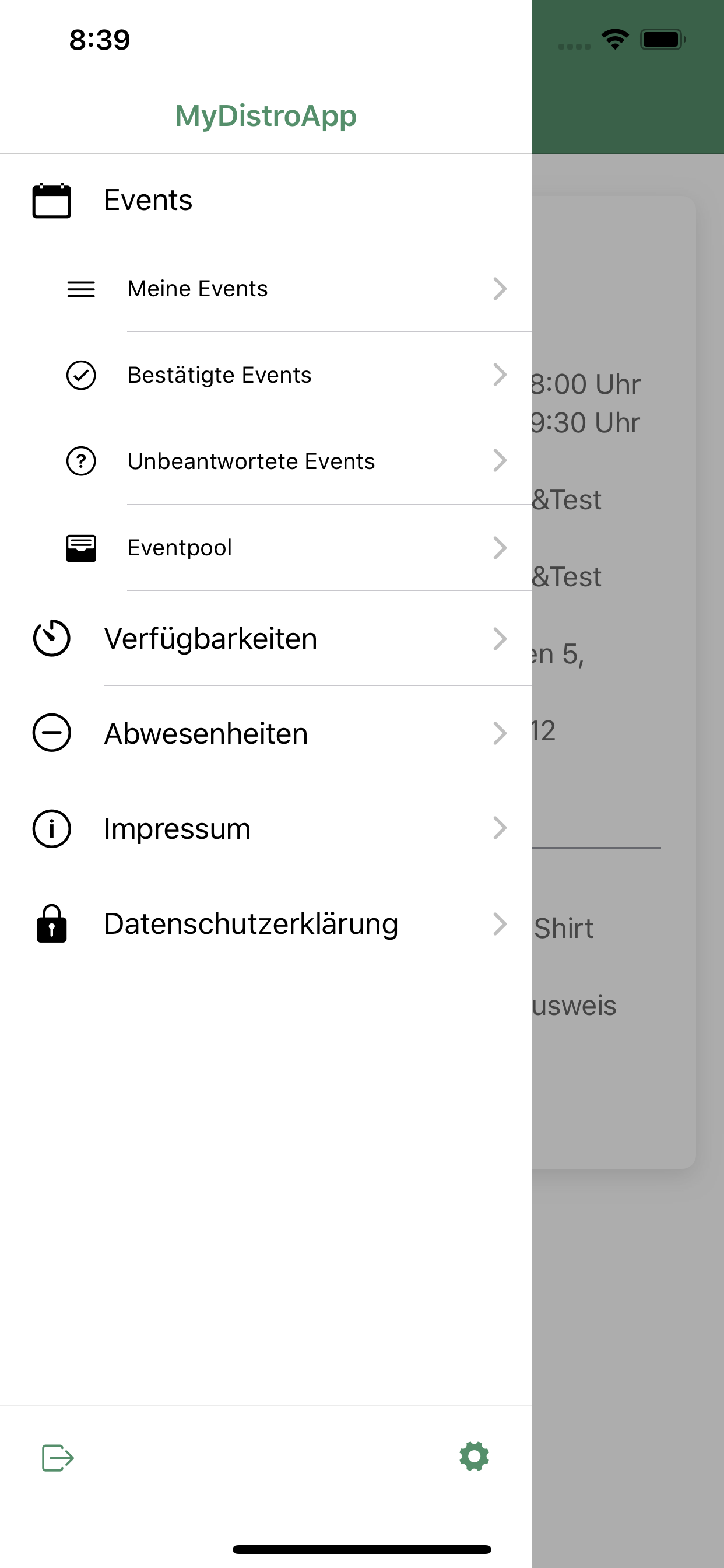 MyDistroApp screenshot 3