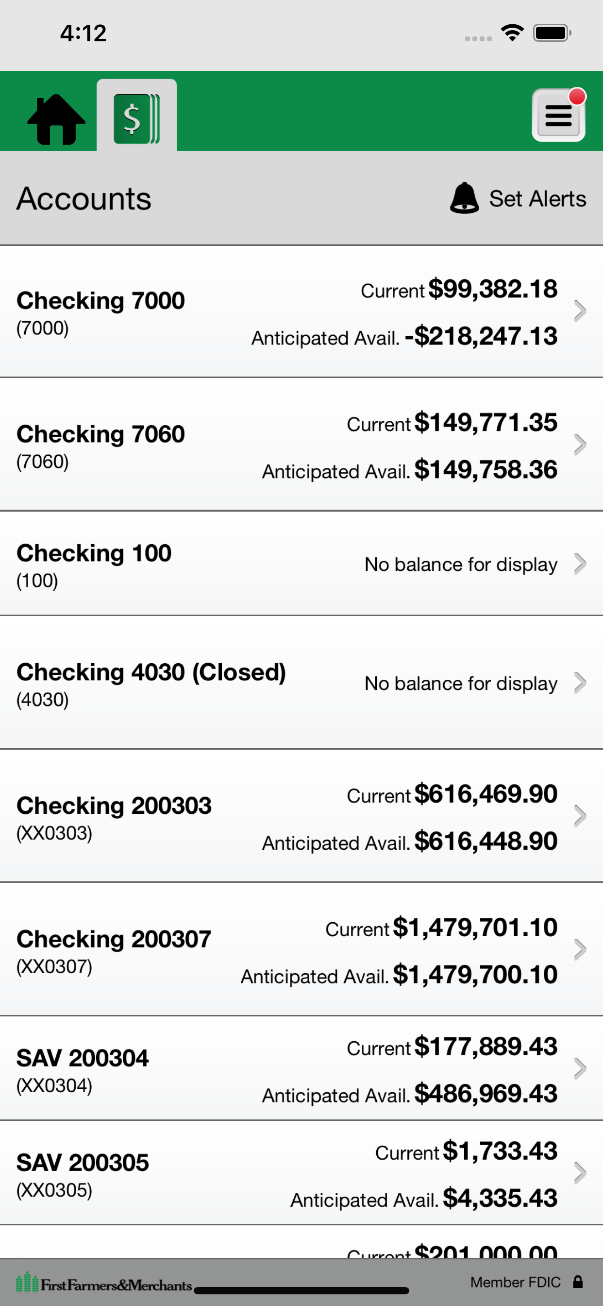 FF&M Bank e-Corp 00 screenshot 4