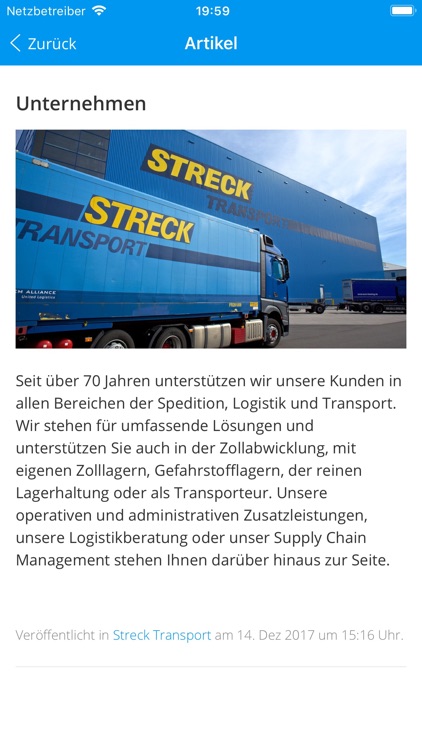 Streck Transport