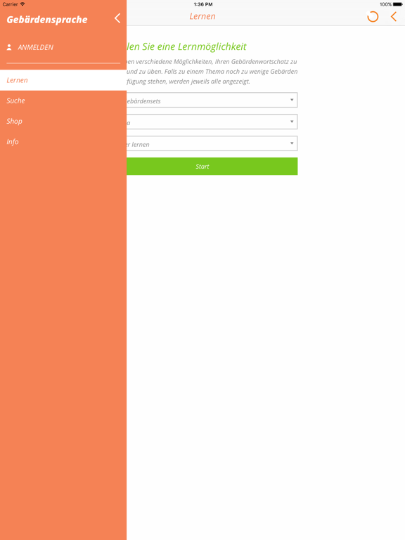 Screenshot #4 pour Gebärdensprache