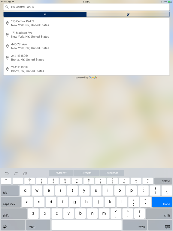 Liberty Car Service Inc iPad screenshot 4 - Travel app