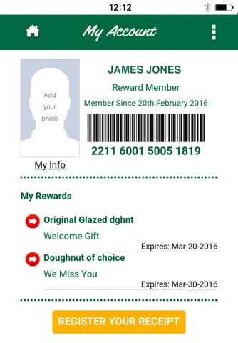 Krispy Kreme Rewards screenshot 2