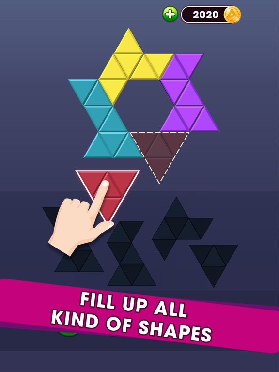 Screenshot #6 pour Triangle Puzzle - Block Hexa