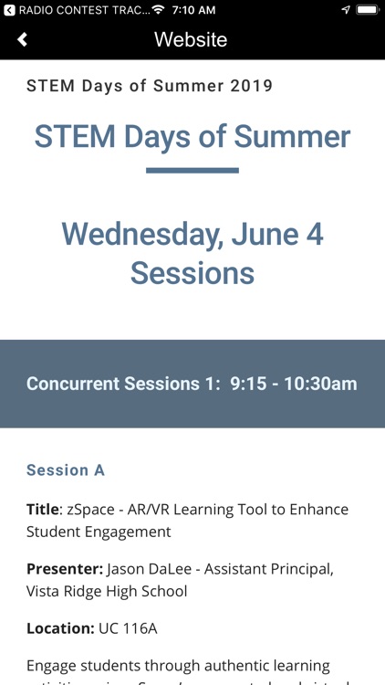 STEM Days of Summer Conference screenshot-4