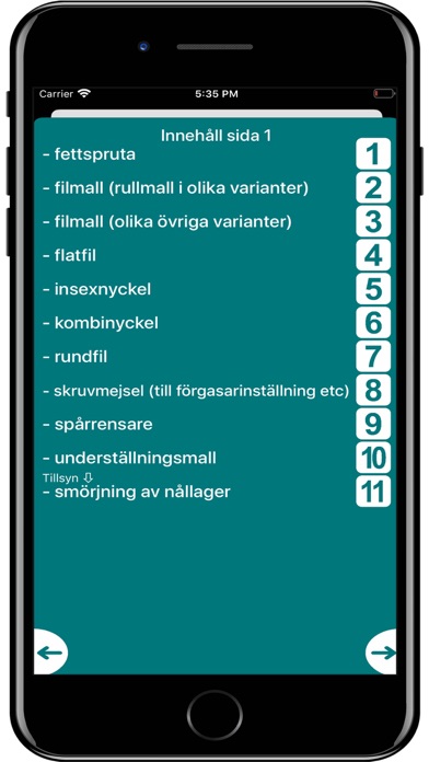 Screenshot #2 pour Motorsåg A3 Verktyg & filning
