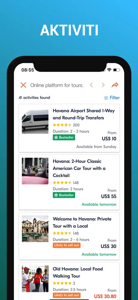 Cuba Perjalanan Offline