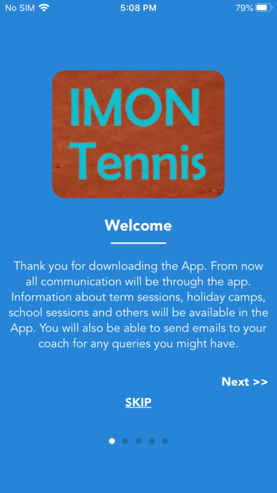 Screenshot #2 pour IMON Tennis