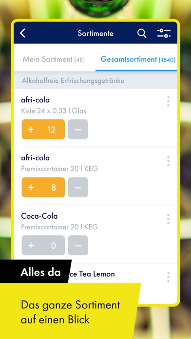 mein Getränkemobil Screenshot