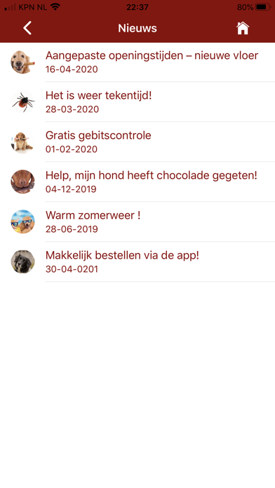 Dierenkliniek IJsselmuiden App Screenshot