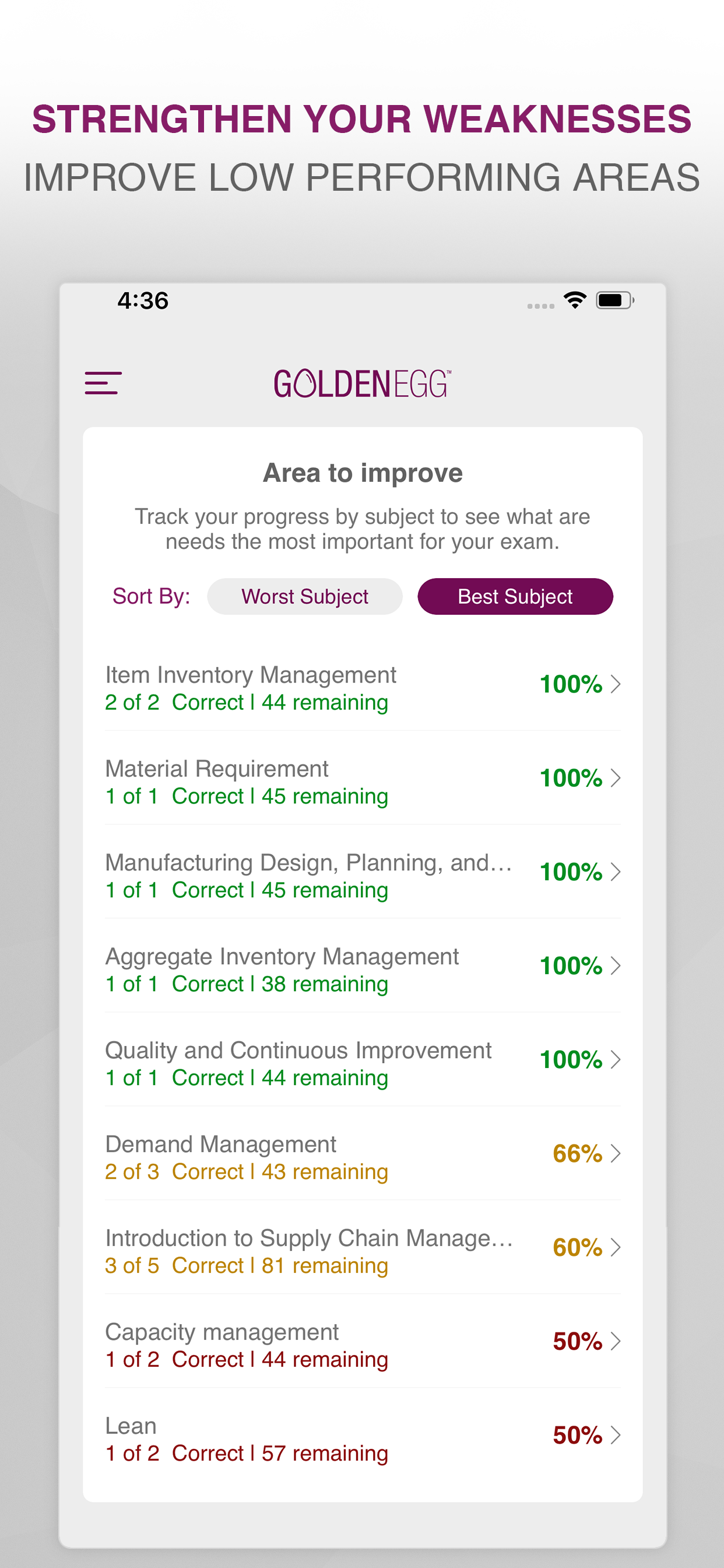 CPIM Part 1 Practice Test Prep screenshot 5