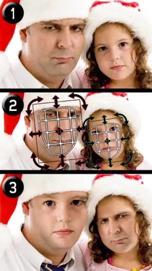 Скриншот ISwap Faces Pro на iPhone 1