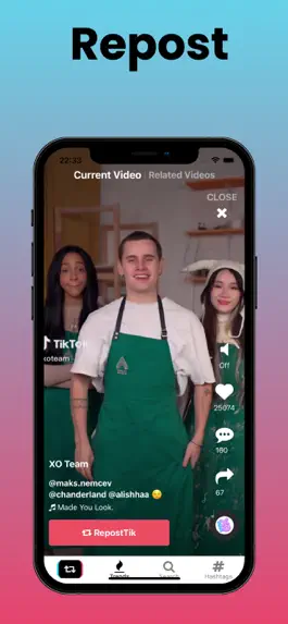 Game screenshot ReposterTik - Save Tik Video mod apk