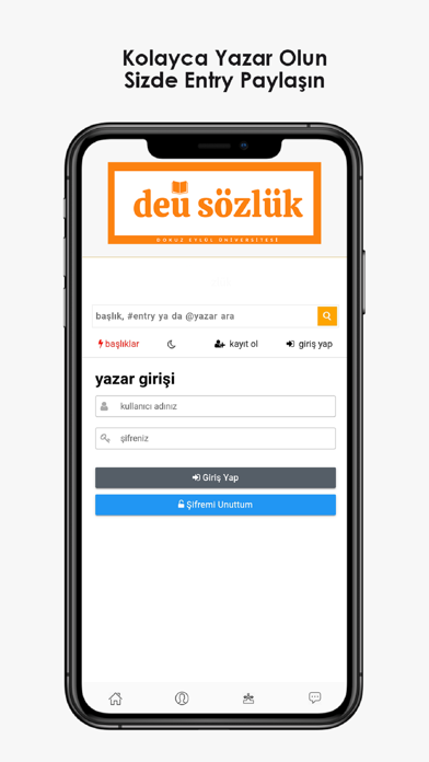 Screenshot #3 pour DEU Sözlük