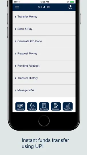 Screenshot von MyBank India-Deutsche Bank auf dem iPhone 5
