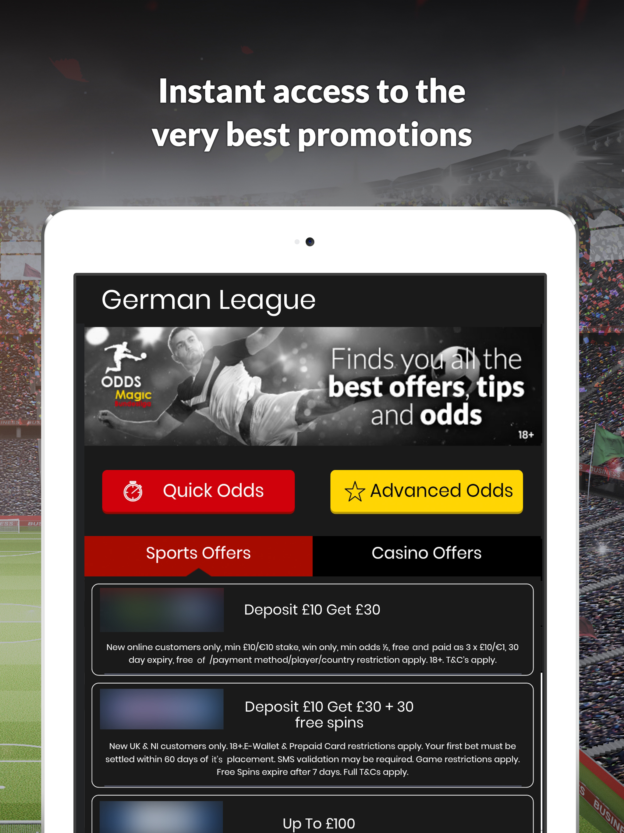 German Football Odds Magic