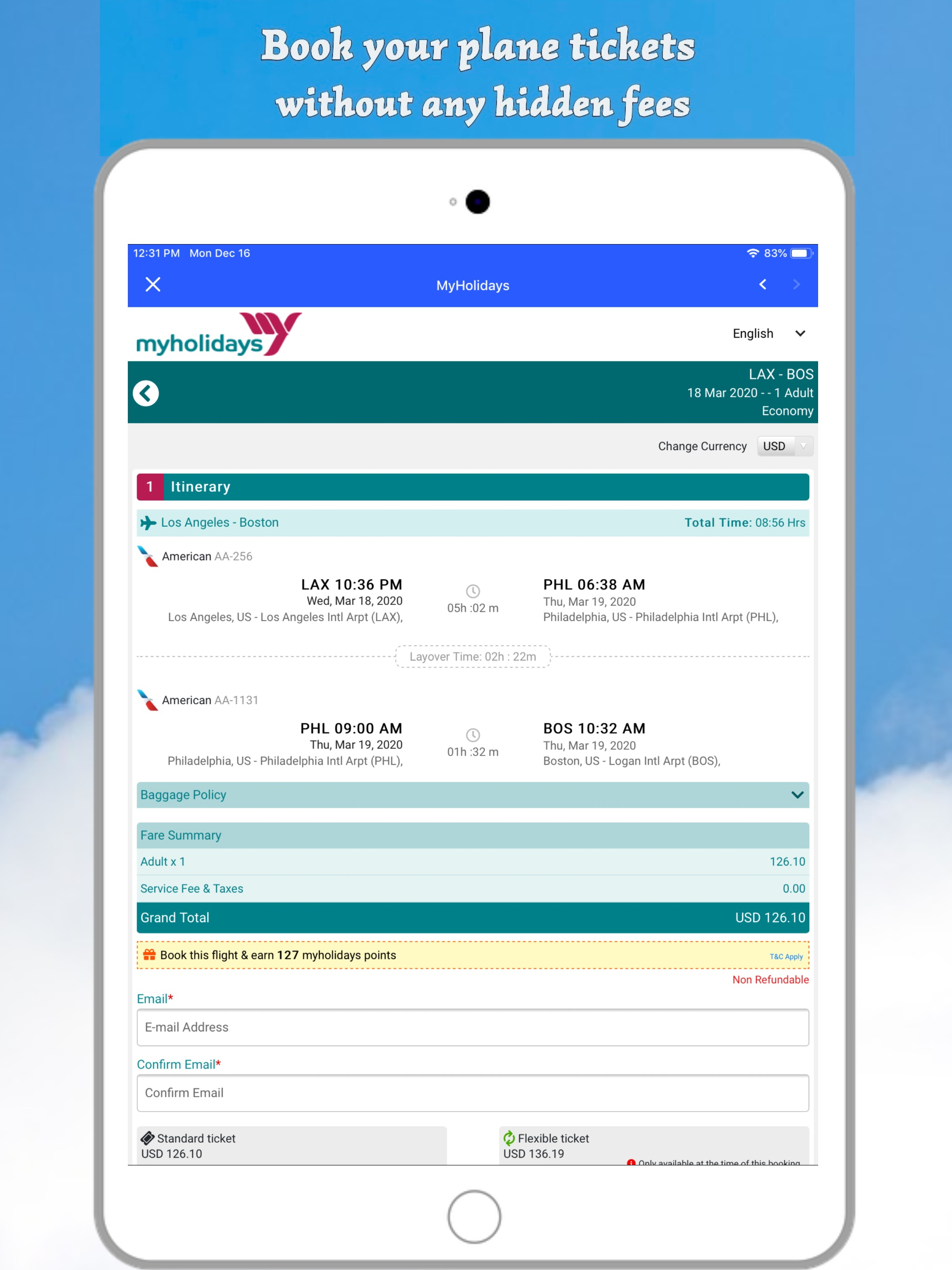 Find Airlines Flights