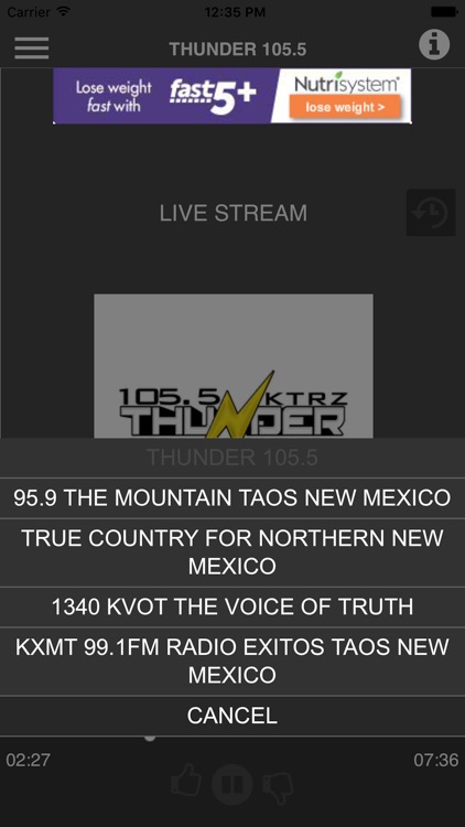 KTRZ Thunder 105.5FM