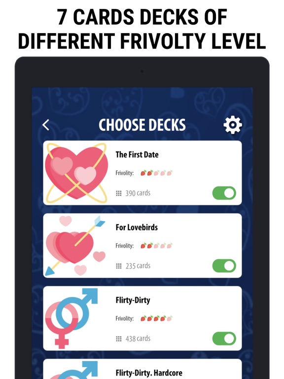 Truth or Dare Party Dirty Game iPad screenshot 4 - Games app