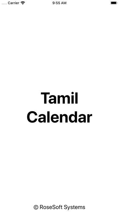 Screenshot #1 pour JDP Tamil Calendar