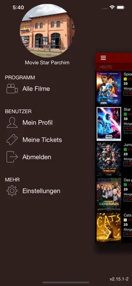 Game screenshot Kino Movie Star Parchim apk