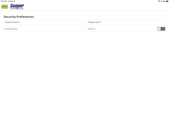 Screenshot #6 pour Sooper Mobile Banking App