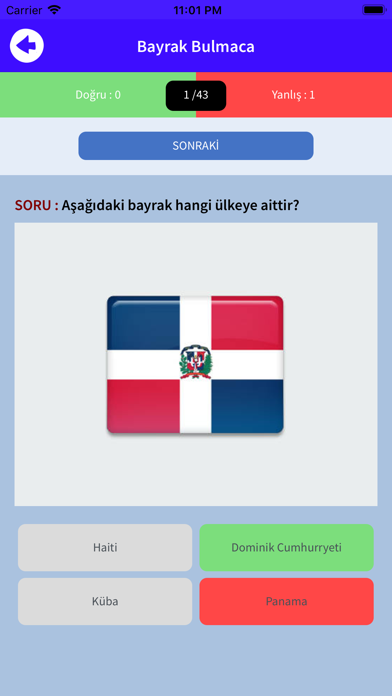 Ülke Bulmaca Screenshot