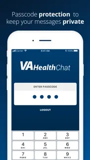 va health chat iphone screenshot 1