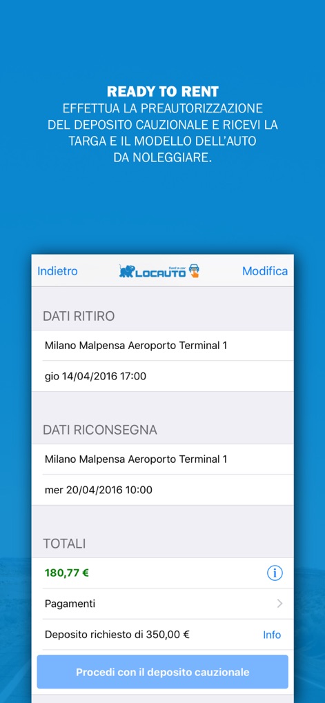 Locauto Rent - App de Viajes | MWM