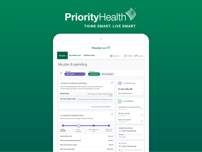 Priority Health Member Portal