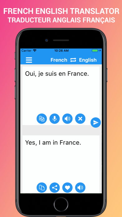 French English Translator 2020 screenshot 2